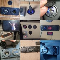 Розетка питания на 2 USB гнезда + при...