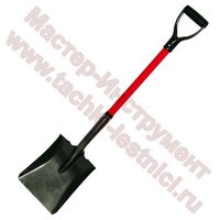 Лопата совковая фиберглассовый черено...