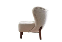 Neo Front Wool Sofa Chair Single Seat...