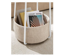 Vasagle Side Table, Round End Table W...