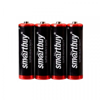 Батарейка солевая АА SmartBuy R6/4S 4 шт