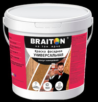 Краска УНИВЕРСАЛЬНАЯ фасадная полугля...
