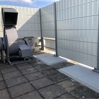 Equipment noise treatment using metal...