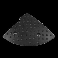 Съезд с бордюра резиновый СР-55-2 левый