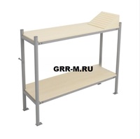 Нары металлические двухъярусные тип V...