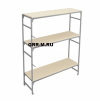 Металлические нары трехъярусные разбо...