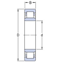 Подшипник токоизолированный аналог SK...