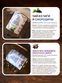 Подарочный набор чая из Чаги "Сокрови...