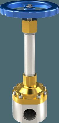 Клапан криогенный запорный проходной ...