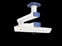 Потолочная медицинская консоль двухпл...