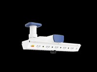 Потолочная медицинская консоль однопл...