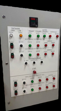 Шкаф управления газовой котельной на ...
