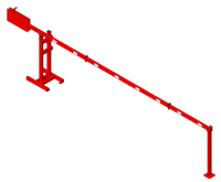 Шлагбаум ручной подъемный, проезд 4м,...