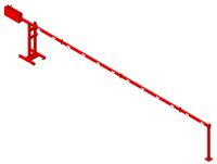 Шлагбаум ручной подъемный, проезд 6м,...