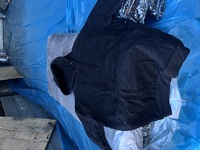 Худи черный 3х нитка 300гр плотность 