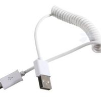 Кабель USB - MicroUSB спиральный для ...