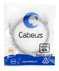 Патч-корд UTP кат.6a, 1.5 м, RJ45-RJ4...