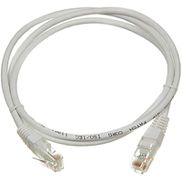 Патч-корд UTP кат.5e, 1 м, RJ45-RJ45,...
