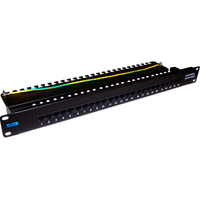 Патч-панель в шкаф 19" 1U, порты: 25 ...