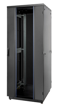 Шкаф напольный 42U 800x800, стекло/ме...