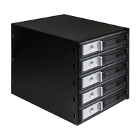 Корзина ExeGate HS535-12G, 5x3.5" HS,...