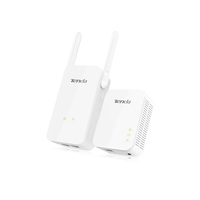 Комплект адаптеров Powerline Wi-Fi Te...