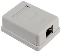 Розетка RJ-45 открытый монтаж категор...