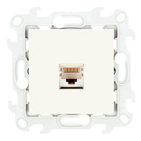 Розетка RJ-45 скрытый монтаж категори...