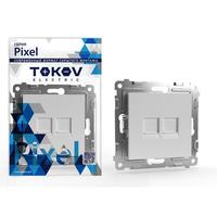Розетка RJ-45 скрытый монтаж категори...