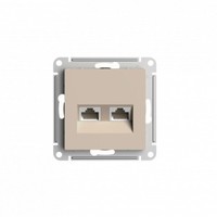 Розетка RJ-45 скрытый монтаж категори...