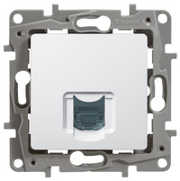 Розетка RJ-45 скрытый монтаж категори...