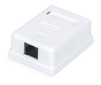 Розетка RJ-45 открытый монтаж категор...