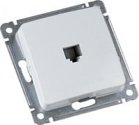 Розетка RJ-45 скрытый монтаж, механиз...
