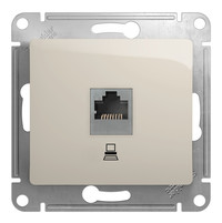 Розетка RJ-45 скрытый монтаж категори...
