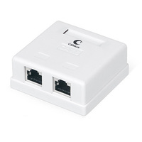 Розетка RJ-45 открытый монтаж категор...