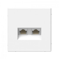 Розетка RJ-45 скрытый монтаж категори...