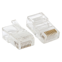 Коннектор RJ-45 8P8C категория 5e, 10...