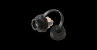 Коннектор RJ-45 8P8C категория 6a, эк...