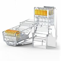 Коннектор RJ-45 8P8C категория 6, 100...