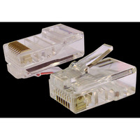 Коннектор RJ-45 категория 5e, 100 шт....