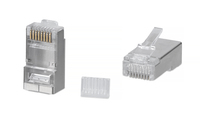 Коннектор RJ-45 8P8C категория 6, экр...