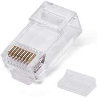 Коннектор RJ-45 8P8C категория 6, вст...