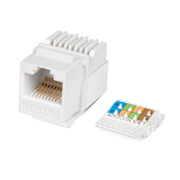 Вставка Keystone Cabeus KJ-RJ45-Cat.5...
