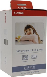 Комплект для печати Canon "KP-108IN",...