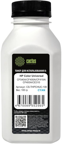 Тонер Cactus Color Universal, бутыль ...