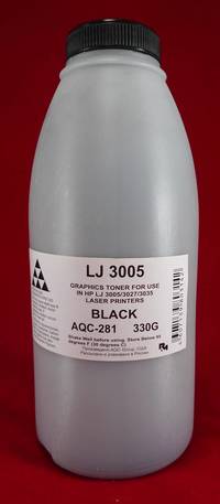 Тонер AQC AQC-281, бутыль 330 г, черн...