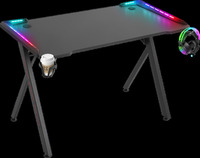 Игровой стол Defender Gamer RGB, ДСП/...
