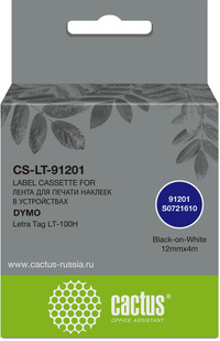 Кассета с лентой Cactus, 1.2 см x 4 м...