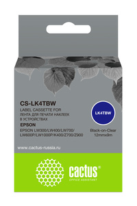 Кассета с лентой Cactus, 1.2 см x 9 м...