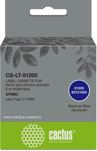 Кассета с лентой Cactus, 1.2 см x 4 м...